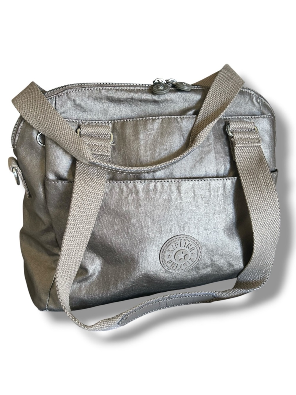 Kipling Felicity Shoulder Crossbody Bag Olive Mettallic